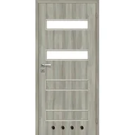 Drzwi wewnętrzne - Drzwi wewnętrzne Milano 70P Dąb Skandynawski lakierowany 2 zawiasy - miniaturka - grafika 1