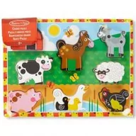 Układanki dla dzieci - Melissa&Doug Farma 13723 - miniaturka - grafika 1