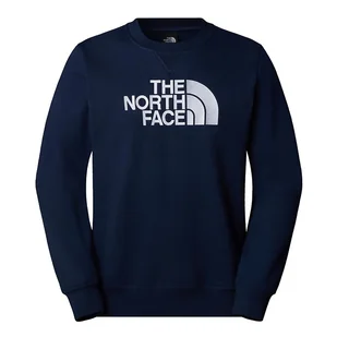 Bluza męska The North Face Drew Peak Crew 0A89EK8K21 - granatowa - Bluzy męskie - miniaturka - grafika 1