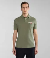 Koszulki męskie - polo uomo napapijri e-aylmer np0a4htn gae green livhen - miniaturka - grafika 1
