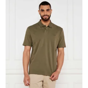 BOSS ORANGE Polo Pe_Tirecollar Regular Fit - Koszule męskie - miniaturka - grafika 1