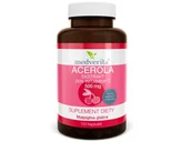 Witaminy i minerały dla sportowców - Medverita Medverita, Acerola 25% 500 mg, 120 kapsułek - miniaturka - grafika 1