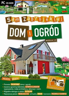 Sam zaprojektuj Dom i Ogród: Wersja 3.0 - Gry PC Cyfrowe - miniaturka - grafika 1