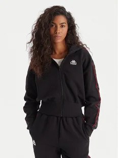 Kappa Bluza Banda Clarise 32261BW Czarny Regular Fit - Bluzy damskie - miniaturka - grafika 1