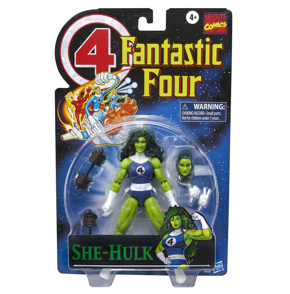 Hasbro - Marvel Fantastyczna Czwórka She-Hulk 15cm Figurka Kolekcjonerska