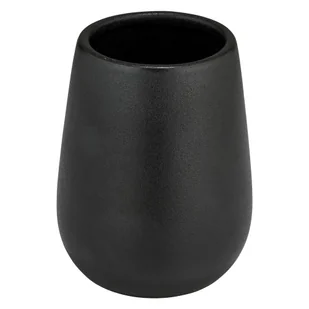 Czarny ceramiczny kubek na szczoteczki do zębów Nerno – Wenko - Kubki na szczoteczki do zębów - miniaturka - grafika 1