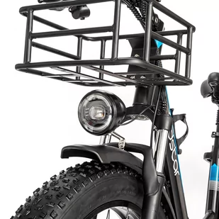 'Ridstar MN26 Electric Bike, 750W Motor 26*4.0'' Fat Tire, 48V 20Ah Battery, 58km/h Max Speed, Shimano 7-speed, Mechanical Disc B' - Rowery - miniaturka - grafika 9