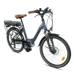 Rower elektryczny INDIANA Urban 600 U16 24 cale Granatowy - Rowery elektryczne - miniaturka - grafika 1