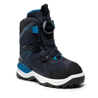 Buty dla chłopców - Śniegowce ECCO - Snow Mountain GORE-TEX 71029251237 Black/Night Sky - grafika 1