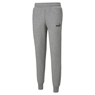 Spodenki męskie - PUMA Ess Fl Cl Męskie spodnie z logo Medium Grey, 4XL, Średnio szary melanżowy, 4XL - grafika 1