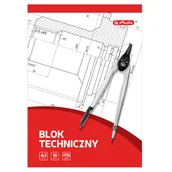 Szkolne artykuły papiernicze - Herlitz Blok Techniczny A3/10 Kartek Herlitz 170g 9583634 - miniaturka - grafika 1