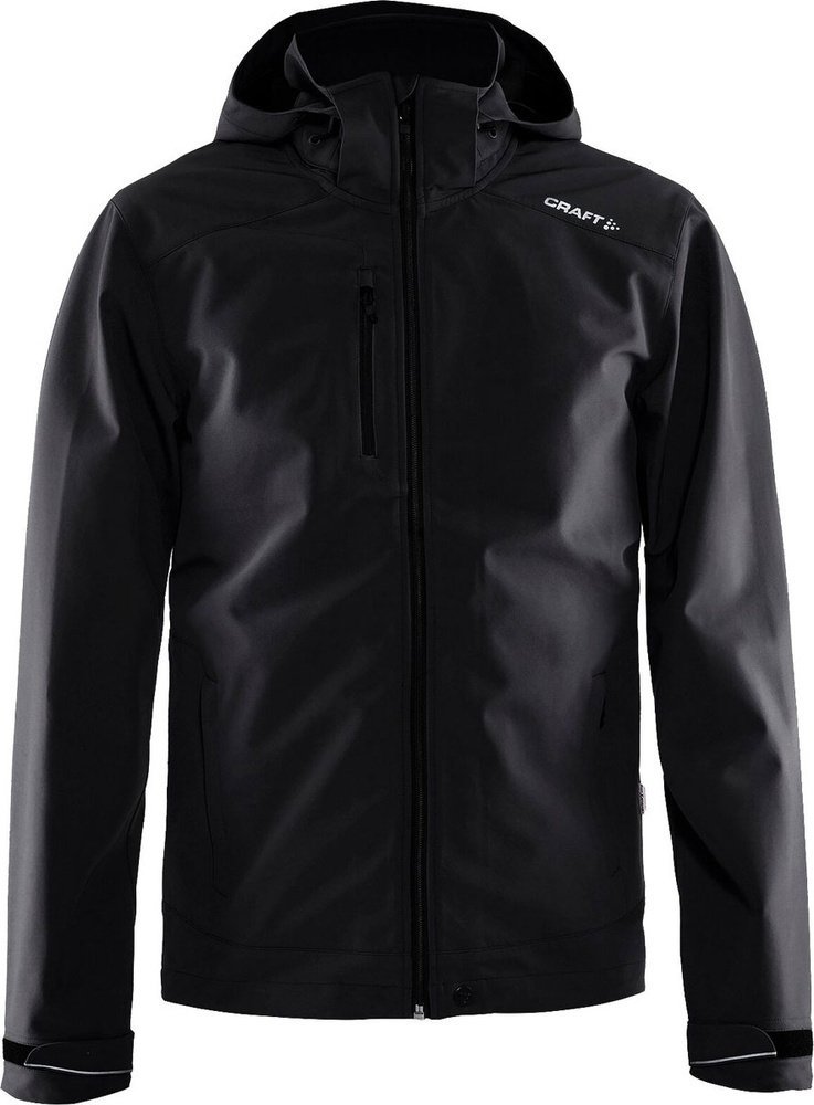 Kurtka męska Craft Męski Softshell Light Softshell Jkt M czarny rozmiar XL