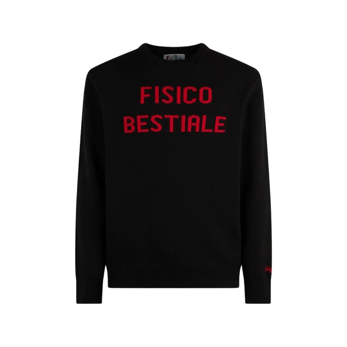 Saint Barth - Maglia Bestiale Nero HER0001