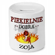 Skarbonki - Skarbonka Dla Zoi Urodziny Idealny Prezent z Nadrukiem ze Zdjęciem - miniaturka - grafika 1