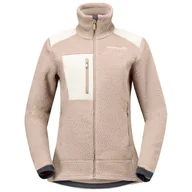 Bluzy sportowe damskie - Bluza damska Norrona trollveggen warm3 Jacket Rozmiar: L / Kolor: beżowy - miniaturka - grafika 1