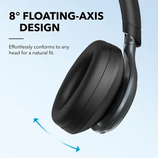Anker Soundcore Space One Headphones ANC czarne - Słuchawki - miniaturka - grafika 7