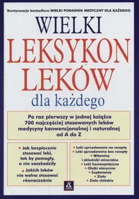 Wielki Leksykon Leków dla Każdego - Zdrowie - poradniki - miniaturka - grafika 1
