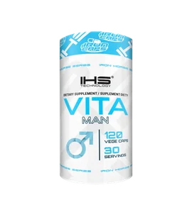 IHS Vita Man Multivitamin 120vkaps. Witaminy Minerały - Witaminy i minerały - miniaturka - grafika 1