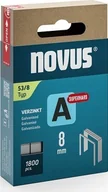 Akcesoria do elektronarzędzi - Novus Zszywki typ A 53/8 NOVUS super twarde [1800 szt.] - miniaturka - grafika 1