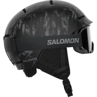 Kaski narciarskie - Dziecięcy Kask SALOMON PLAYER COMBO L47185800 – Czarny - miniaturka - grafika 1