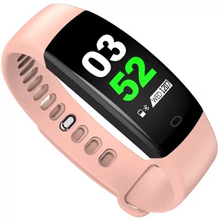 Rubicon RNCE80 Różowy - Smartband - miniaturka - grafika 1
