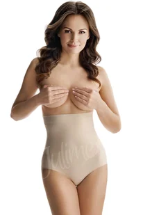 Figi wyszczuplające (wysoka talia) 241 Naturalne (Rozmiar XXL) - Majtki damskie - miniaturka - grafika 6