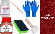 Środki do obuwia i ubrań - WIŚNIOWY 35 Renoskór ZESTAW DO RENOWACJI SKÓRY LICOWEJ Farba Zmywacz WILBRA - miniaturka - grafika 1