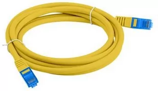 LANBERG Kabel sieciowy LAN RJ45 RJ45 1 m Żółty - Kable komputerowe i do monitorów - miniaturka - grafika 4