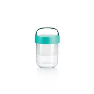 Lekue Pojemnik To Go 400 ml turkusowy 0301014Z07U150 - Lunch boxy - miniaturka - grafika 1