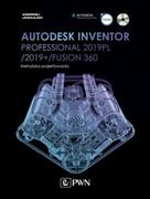 Książki o programowaniu - Jaskulski Andrzej Autodesk Inventor Professional 2019PL / 2019+ / Fusion 360. Metodyka projektowania (+ płyta CD) - miniaturka - grafika 1