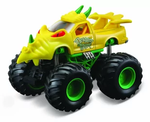 Maisto MI 21144-15 Earth Shockers Draggin' wagon żółty - Kolekcjonerskie modele pojazdów - miniaturka - grafika 1