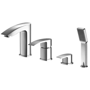 OMNIRES Bateria wannowa 4-otworowa,Murray MU6132 MU6132 - Baterie wannowe i prysznicowe - miniaturka - grafika 1