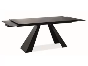 Stół Do Jadalni Salvadore 120(180)X80 Czarny Mat - Stoły - miniaturka - grafika 1