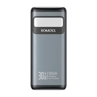 Powerbanki - Powerbank PMT30 Romoss 30000mAh 30W (czarny) - miniaturka - grafika 1