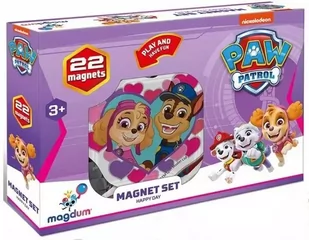 Psi Patrol. Szczęśliwy dzień - zestaw magnesów - Aston Active - Magnesy - miniaturka - grafika 1