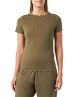 Koszulki i topy damskie - HUGO T-shirt damski, Dark Green305, XXL - miniaturka - grafika 1