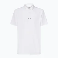 Koszulki męskie - Koszulka polo męska Oakley Iconic Oakley Ss Polo Shirt white - miniaturka - grafika 1