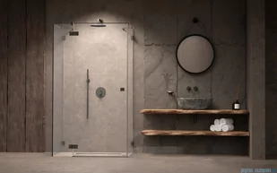 Radaway Essenza Pro Brushed GunMetal Kdj+S kabina 90x120x90cm lewa szczotkowany grafit 10097312-92-01L/10098090-01-01/10098090-01-01 - Kabiny prysznicowe Radaway Essenza Pro Brushed GunMetal Kdj+S kabina 90x120x90cm lewa szczotkowany grafit 10097312-92-01L/10098090-01-01/10098090-01-01 - Kabiny prysznicowe - miniaturka - grafika 3