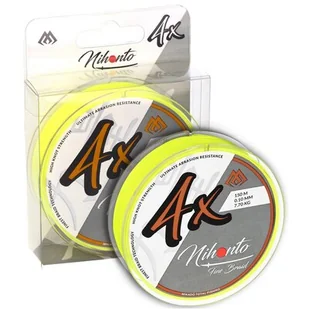 Plecionka Nihonto Fine Braid Fluo 0,12mm 150m Grat - Żyłki wędkarskie - miniaturka - grafika 1