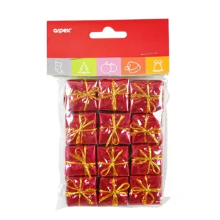 Arpex, Prezenciki (12 szt.) czerwone - Zabawki kreatywne - miniaturka - grafika 1