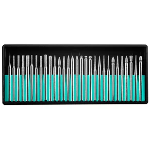 VERTO Akcesoria do miniszlifierki frezy diamentowe zestaw 30 szt, - Akcesoria do elektronarzędzi - miniaturka - grafika 1