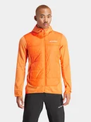 Odzież trekkingowa męska - adidas Kurtka outdoor Terrex Multi Hybrid IR7884 Pomarańczowy Regular Fit - miniaturka - grafika 1