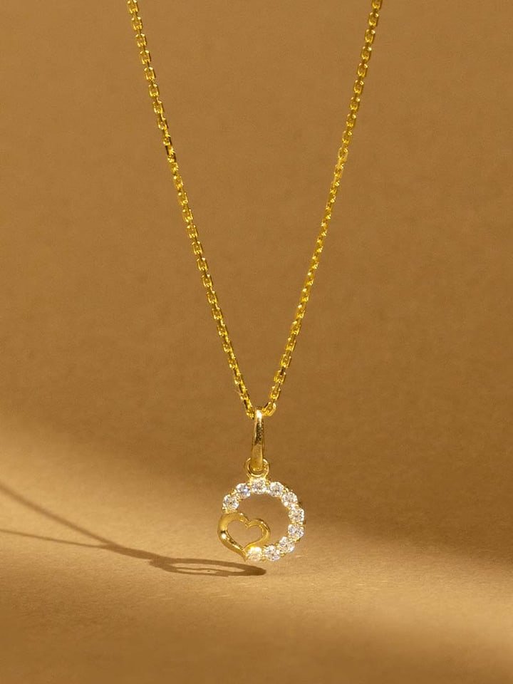 OR ÉCLAT Złota zawieszka 