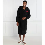 Szlafroki męskie - Hugo Bodywear Szlafrok Terry Gown Hooded Regular Fit - miniaturka - grafika 1