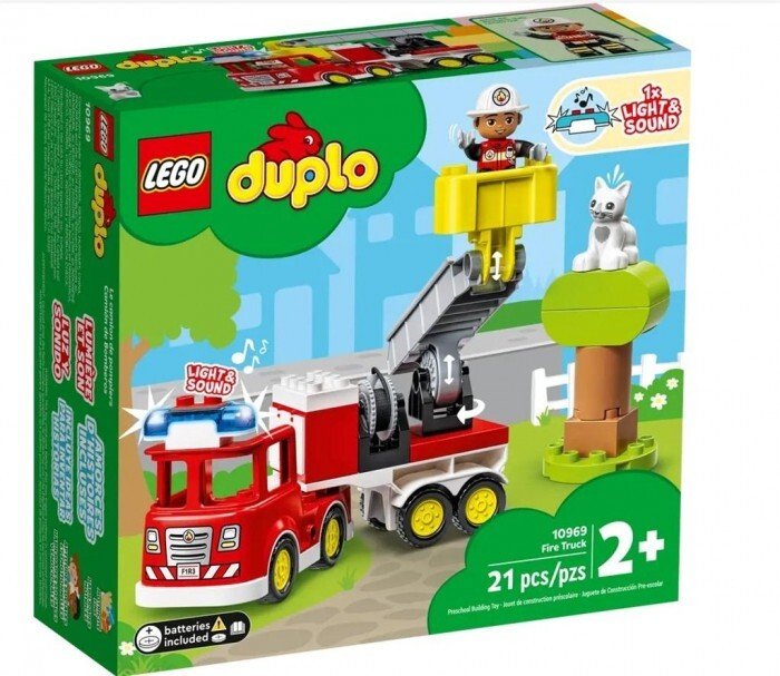 LEGO DUPLO 10969 4szt Wóz strażacki