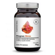 Układ nerwowy - Aura Herbals Magnez Stres + melisa + szyszki chmielu + B6 tabletki (77g) MAGNEZ STRES - miniaturka - grafika 1