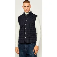 Kamizelki męskie - Stenströms Wełniany bezrękawnik Slim Fit - miniaturka - grafika 1