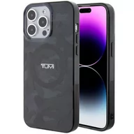 Etui i futerały do telefonów - Etui TUMI Camo Print MagSafe do Apple iPhone 15 Pro Szary - miniaturka - grafika 1