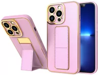 Etui i futerały do telefonów - New Kickstand Case etui do iPhone 13 Pro z podstawką różowy - miniaturka - grafika 1