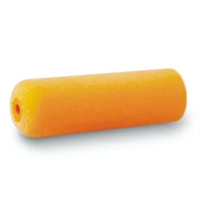 Wałek malarski flokowany pomarańczowy 11 cm, rdzeń 35 mm, zaokrąglony z jednej strony RKMP - Pędzle i wałki - miniaturka - grafika 1
